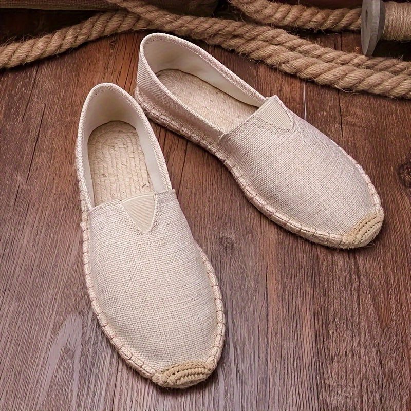 Espadrillas da Uomo Slip-On Suola in Iuta — foto 5