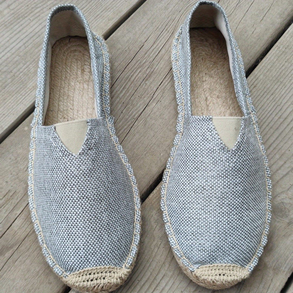 Espadrillas da Uomo Slip-On Suola in Iuta — foto 7