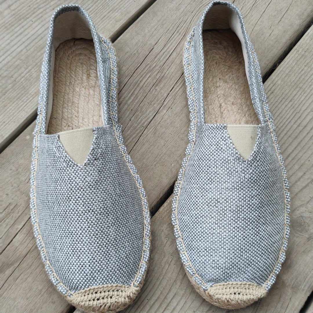 Espadrillas da Uomo Slip-On Suola in Iuta — foto 7