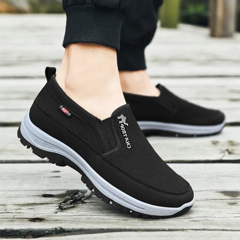 Mocassini Slip-On da Uomo Suola Bicolore