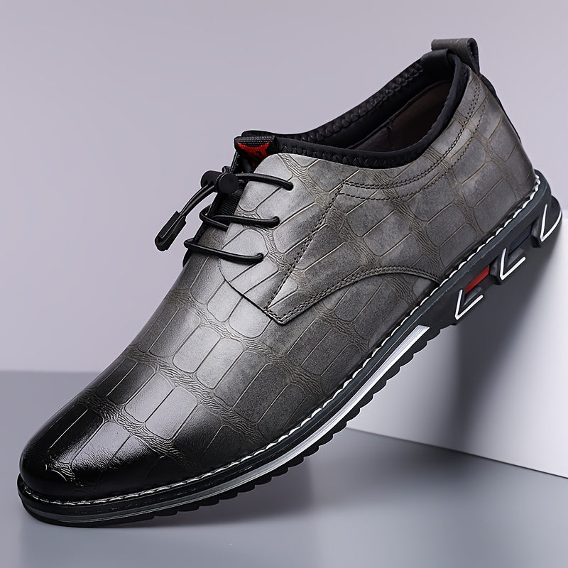 Sneaker da Uomo in Pelle Ispirazione Oxford — foto 10