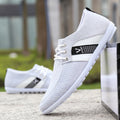 Sneaker da Uomo in Tela con Soletta Traspirante