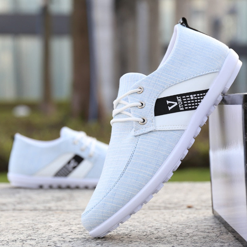 Sneaker da Uomo in Tela con Soletta Traspirante — foto 2