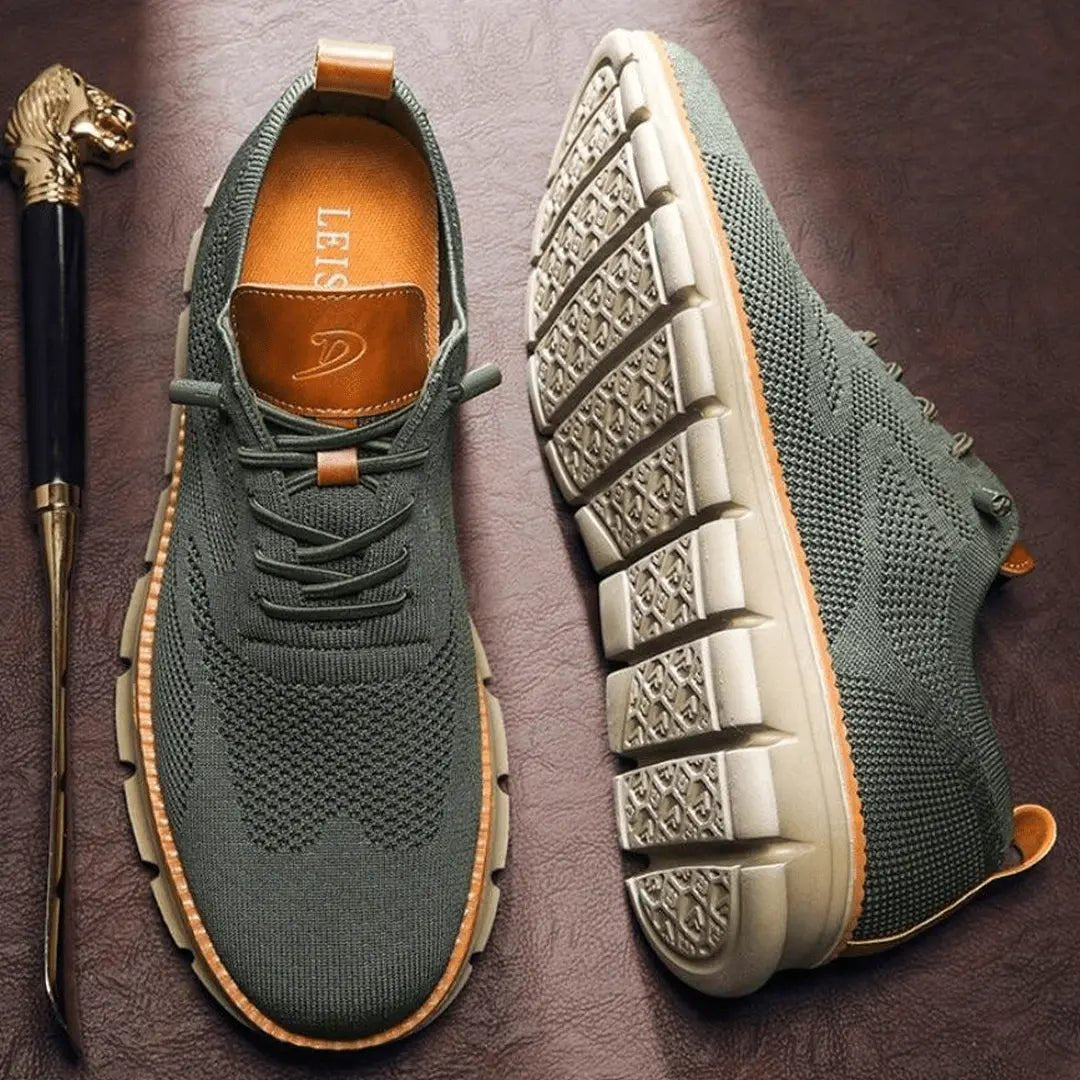 Sneakers in Maglia da Uomo Traspiranti e Ammortizzate