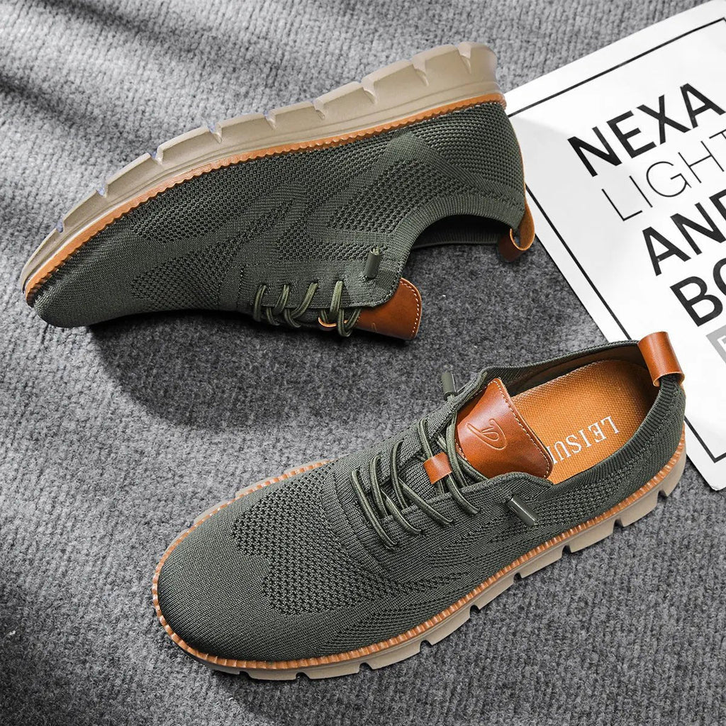 Sneakers in Maglia da Uomo Traspiranti e Ammortizzate — foto 10