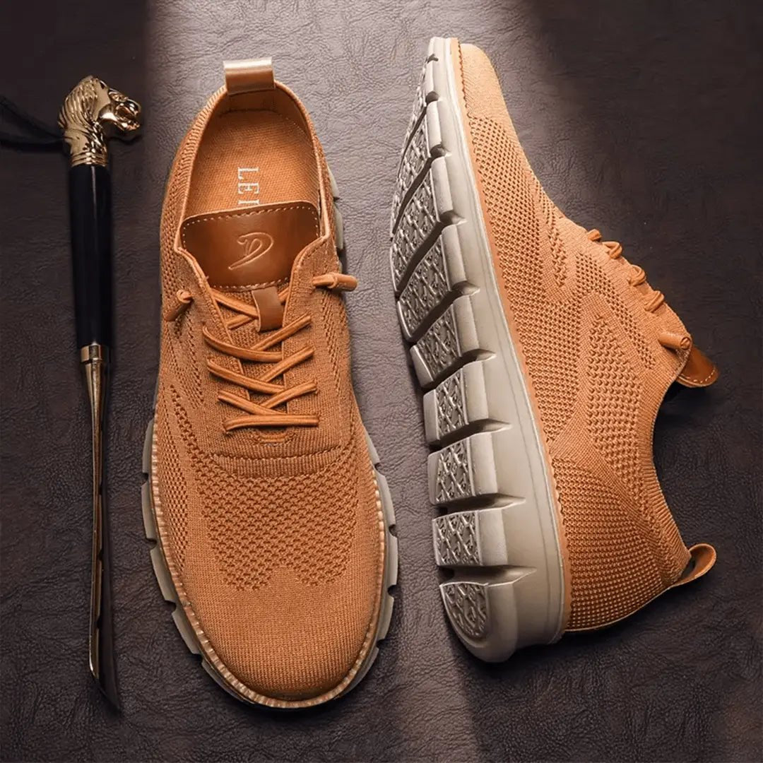 Sneakers in Maglia da Uomo Traspiranti e Ammortizzate — foto 4