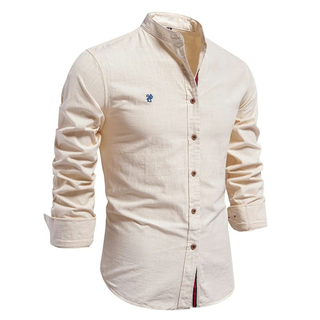 Camicia Coreana da Uomo Maniche Lunghe — foto 6