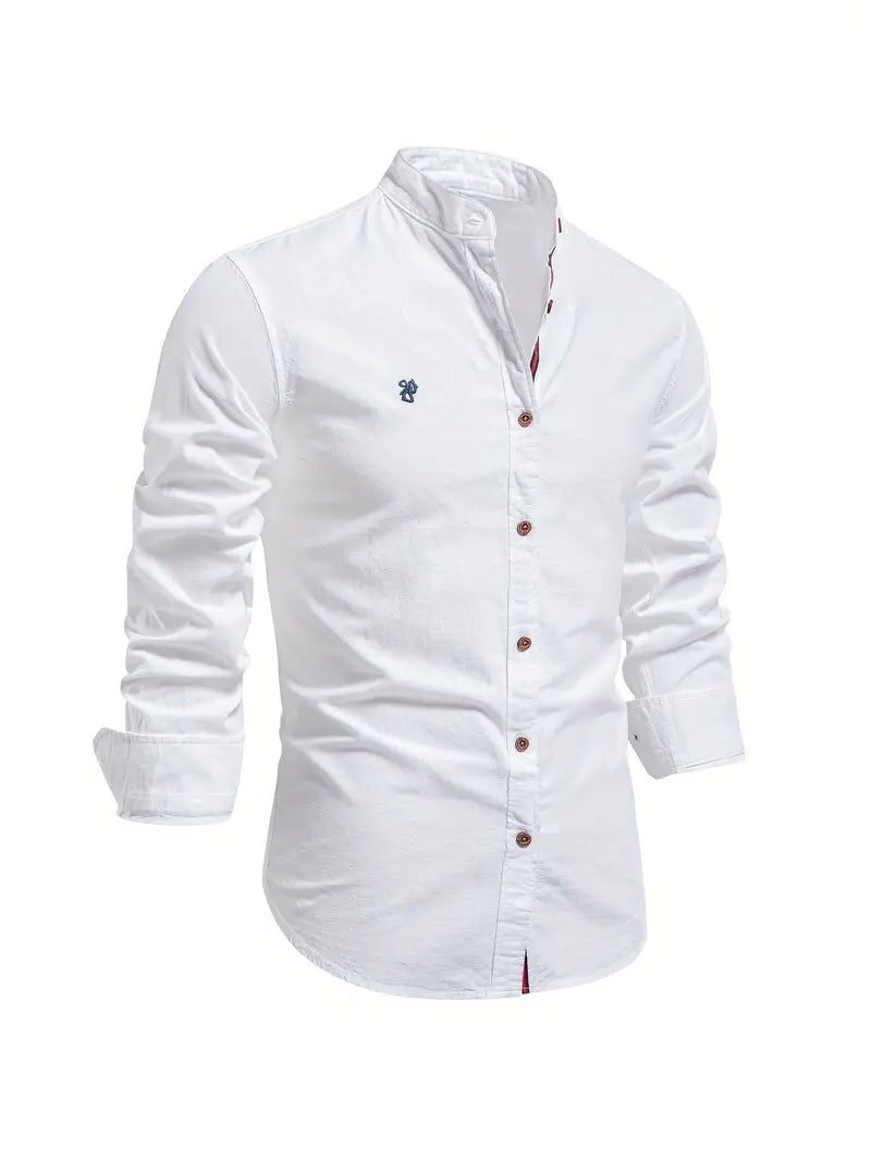 Camicia Primaverile da Uomo Coreana — foto 2