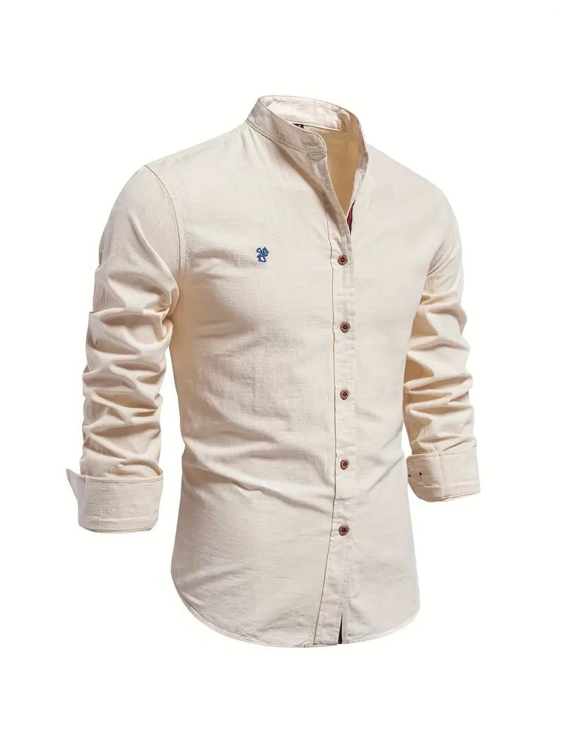 Camicia Primaverile da Uomo Coreana — foto 4