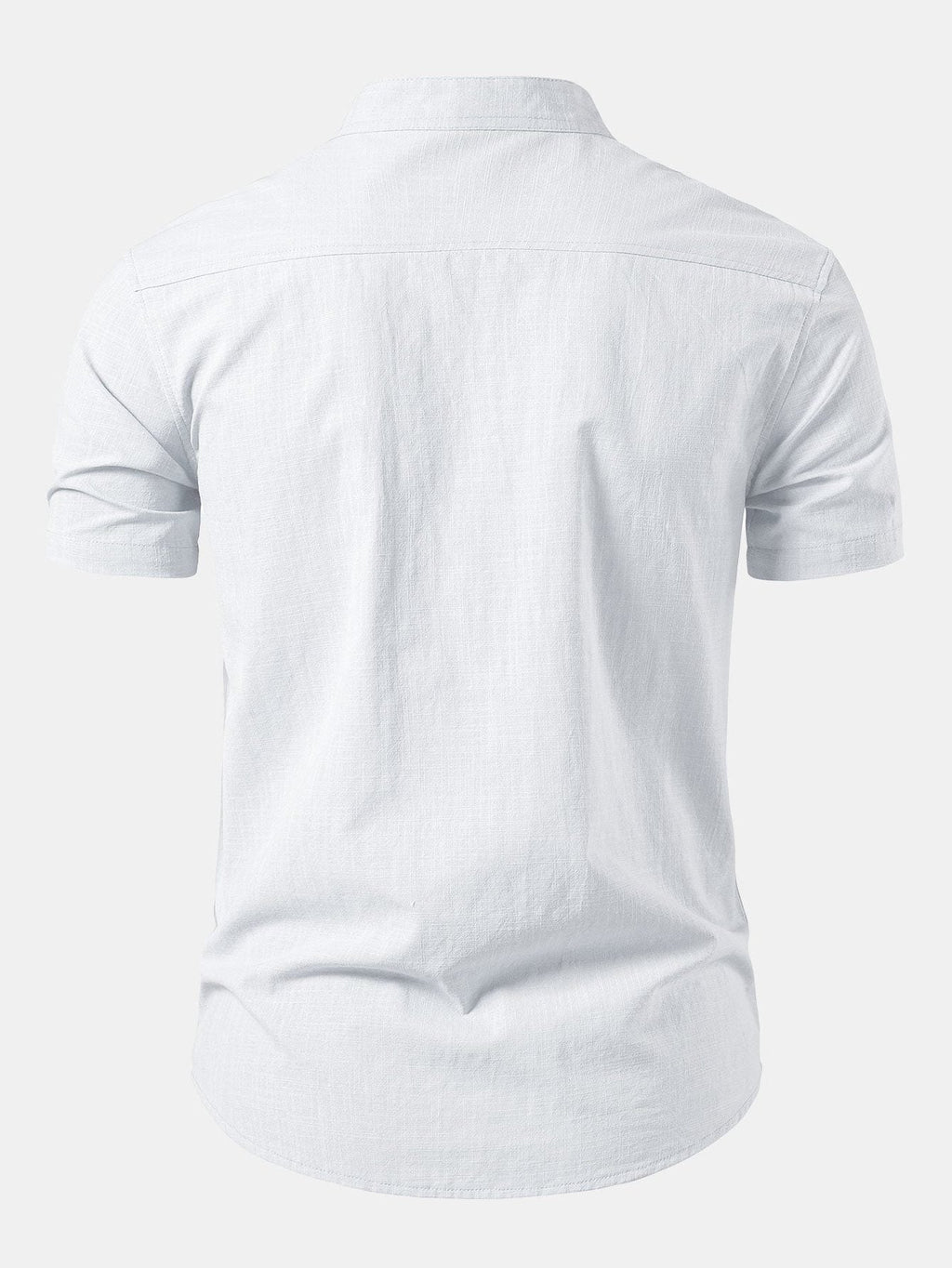 Camicia da Uomo con Collo Coreano Moderna — foto 4