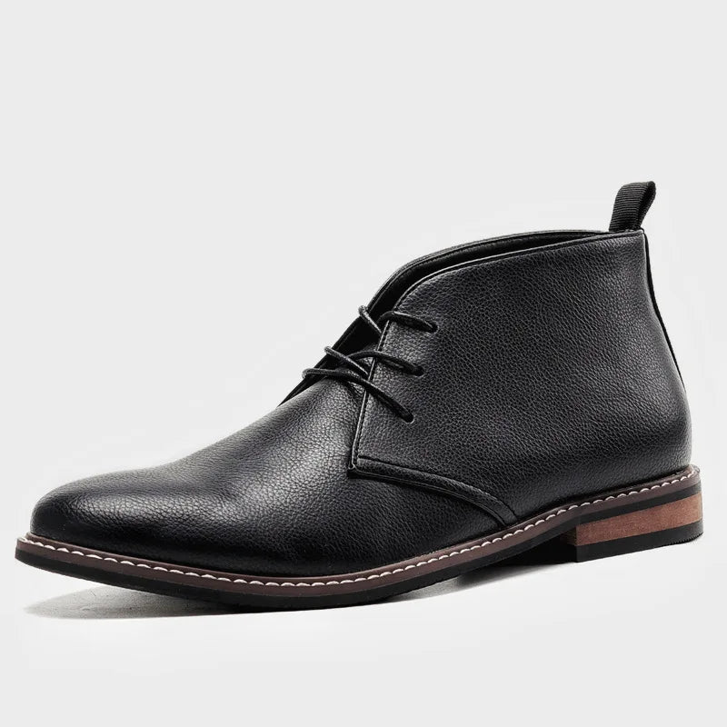 Stivaletti Chukka da Uomo in Pelle Classici — foto 10
