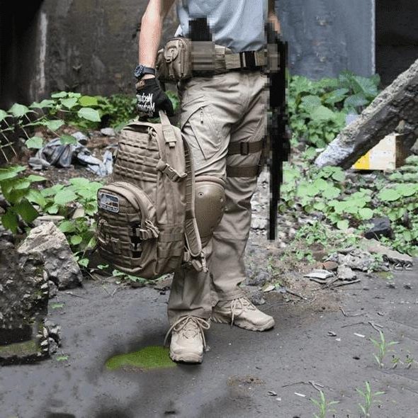 Pantaloni Cargo Gamba Dritta da Uomo — foto 4
