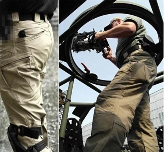 Pantaloni Cargo Gamba Dritta da Uomo — foto 5