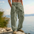 Pantaloni Cargo da Uomo a Gamba Dritta