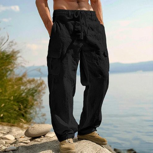 Pantaloni Cargo da Uomo a Gamba Dritta — foto 10