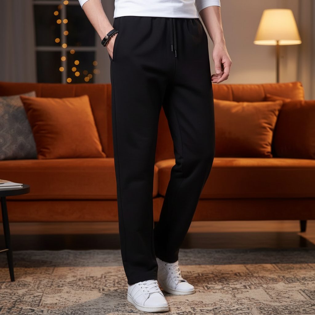 Pantaloni Jogger da Uomo Gamba Dritta