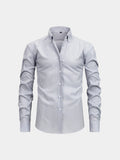 Camicia da Uomo a Righe Ufficio Curata
