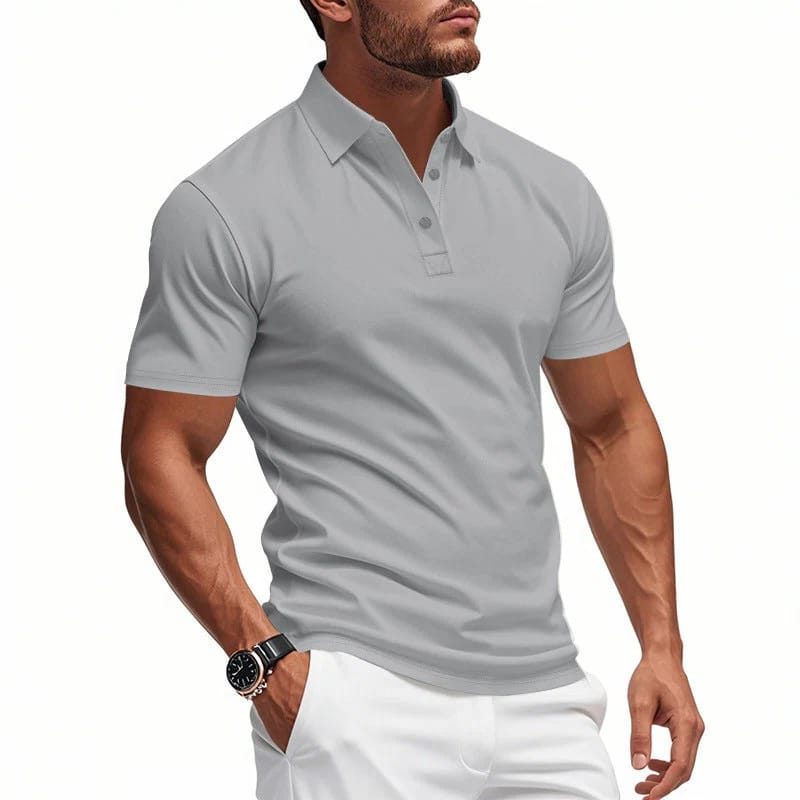 Polo Elasticizzata da Uomo Comoda e Versatile — foto 4