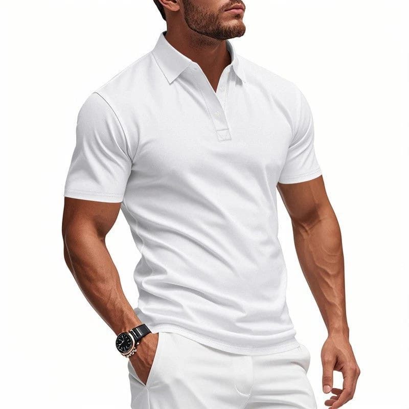 Polo Elasticizzata da Uomo Comoda e Versatile — foto 5