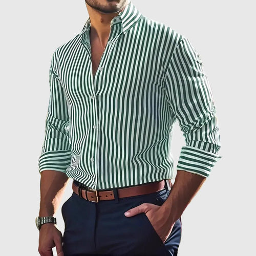 Camicia a Righe da Uomo Dal Lavoro al Weekend