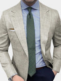 Blazer Testurizzato da Uomo con Revers a Lancia
