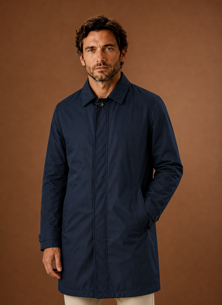 Trench da Uomo Leggero Idrorepellente Classico — foto 2