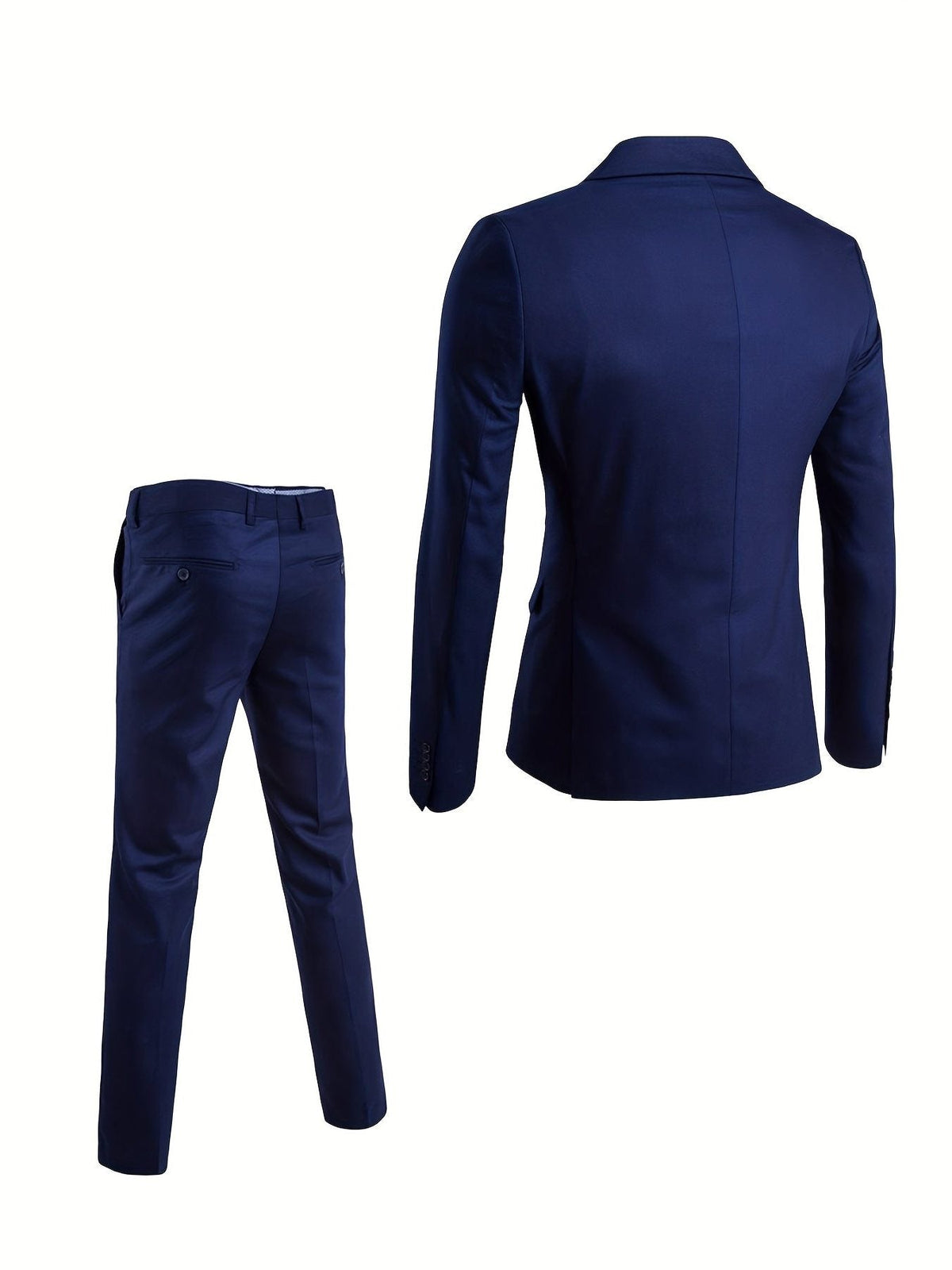Completo Due Bottoni da Uomo con Camicia e Cravatta — foto 14