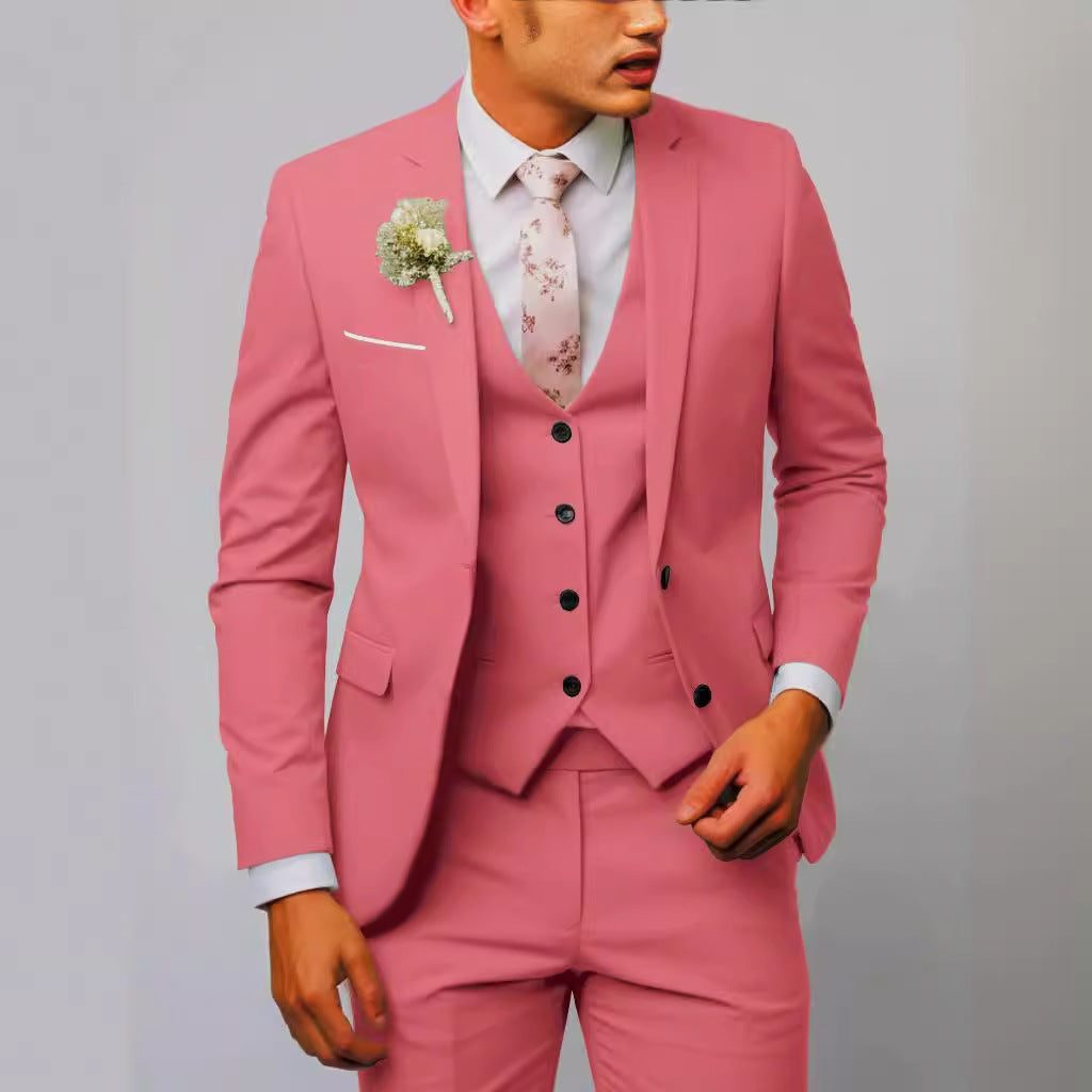 Completo Blazer Monopetto da Uomo in Due Pezzi — foto 10