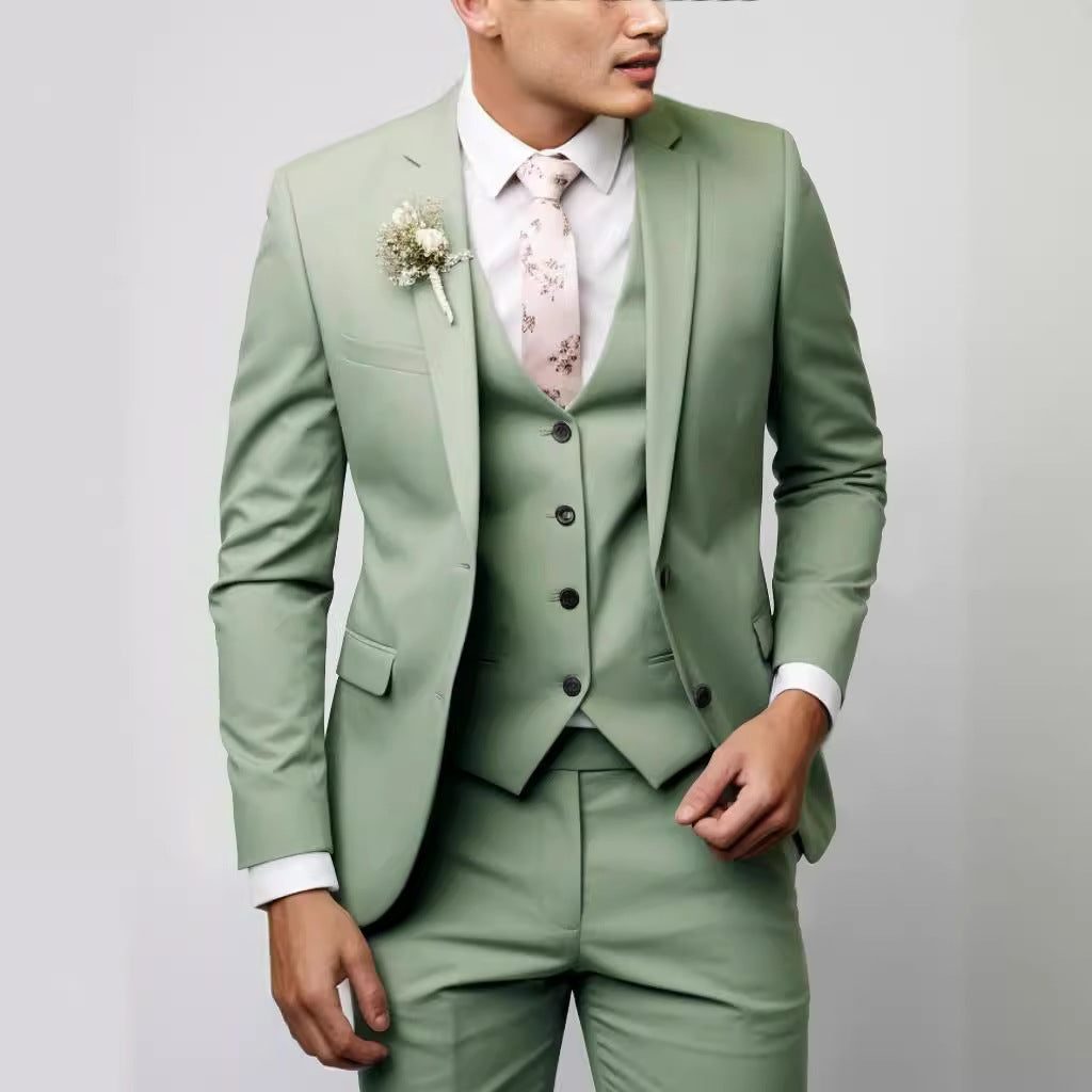 Completo Blazer Monopetto da Uomo in Due Pezzi — foto 2