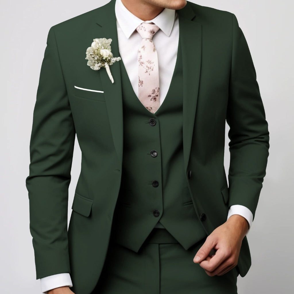 Completo Blazer Monopetto da Uomo in Due Pezzi — foto 3