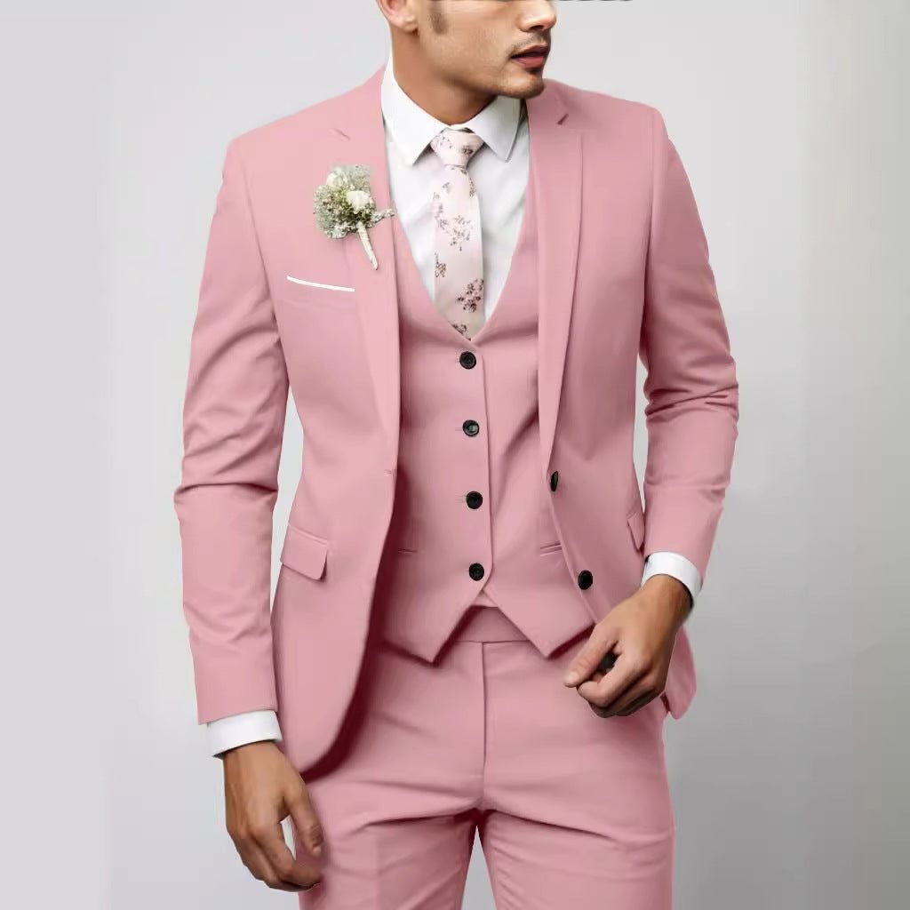 Completo Blazer Monopetto da Uomo in Due Pezzi — foto 6