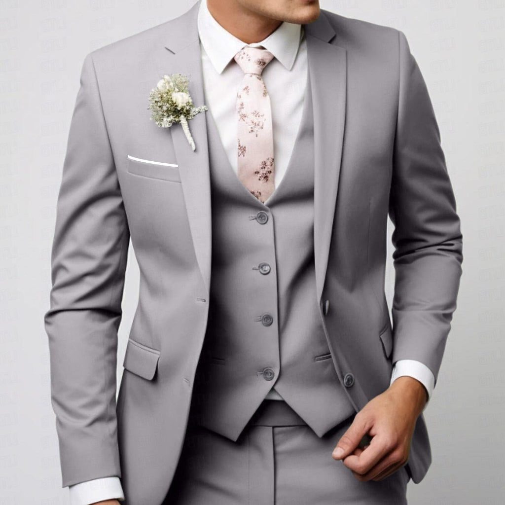 Completo Blazer Monopetto da Uomo in Due Pezzi — foto 9