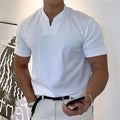 T-Shirt Slim da Uomo Scollo a V
