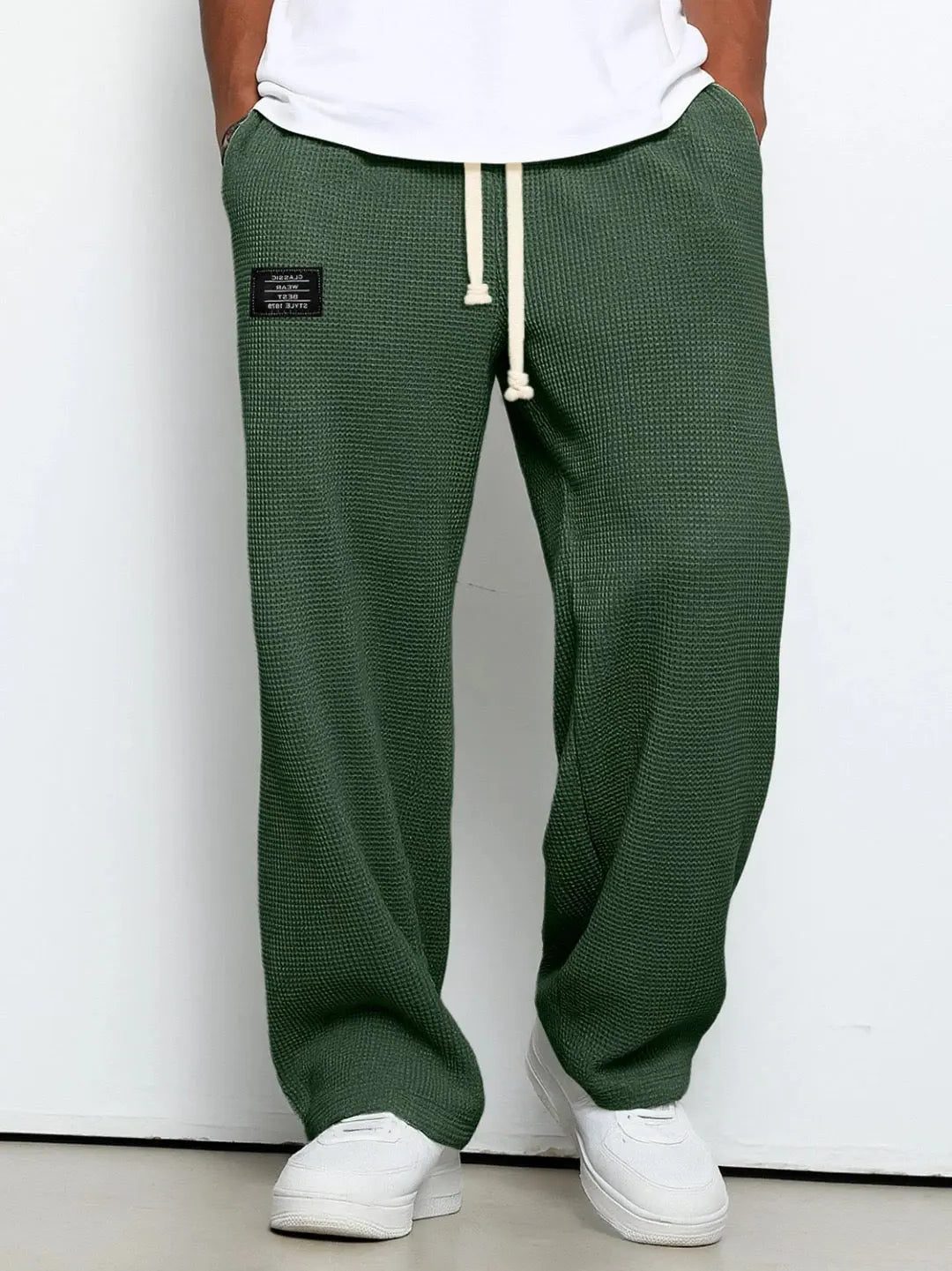 Pantaloni Gamba Larga da Uomo con Coulisse — foto 10