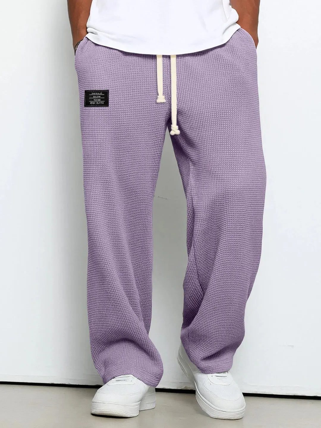 Pantaloni Gamba Larga da Uomo con Coulisse — foto 11