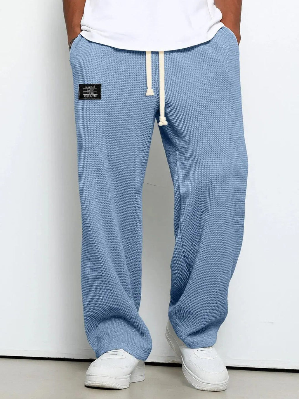 Pantaloni Gamba Larga da Uomo con Coulisse — foto 2