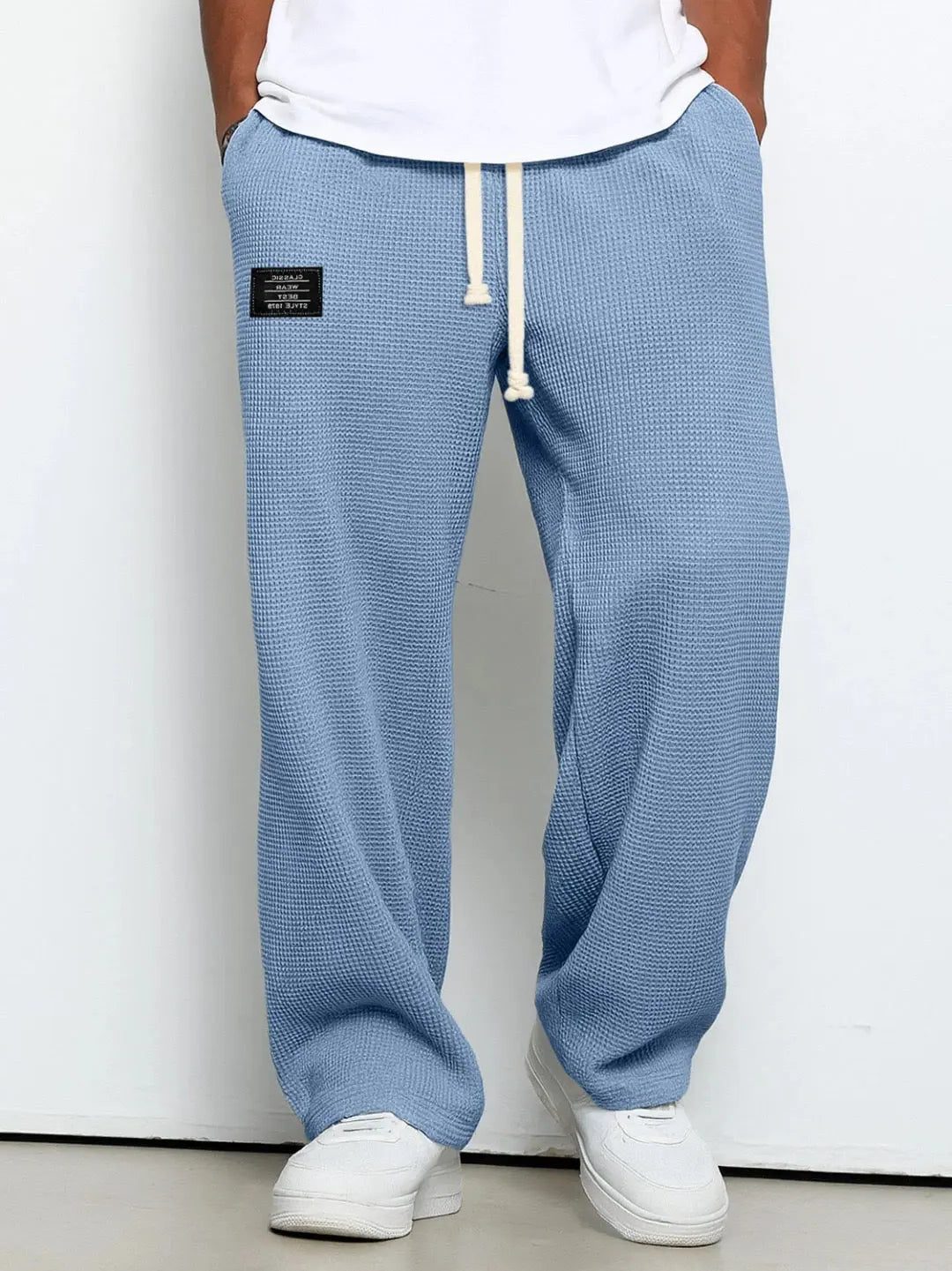 Pantaloni Gamba Larga da Uomo con Coulisse — foto 2