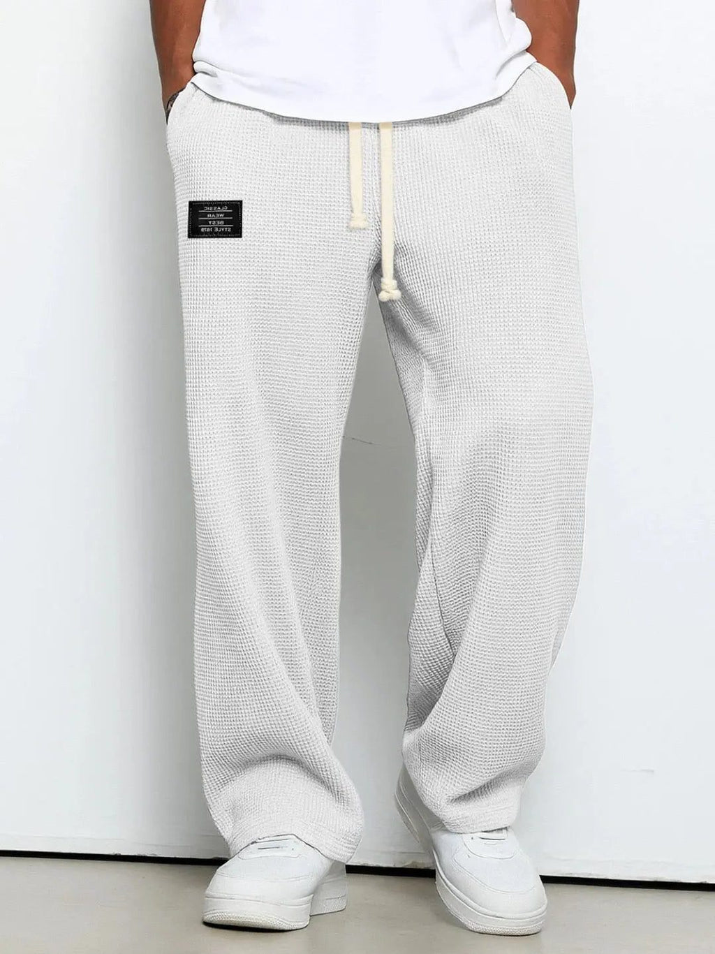 Pantaloni Gamba Larga da Uomo con Coulisse — foto 3