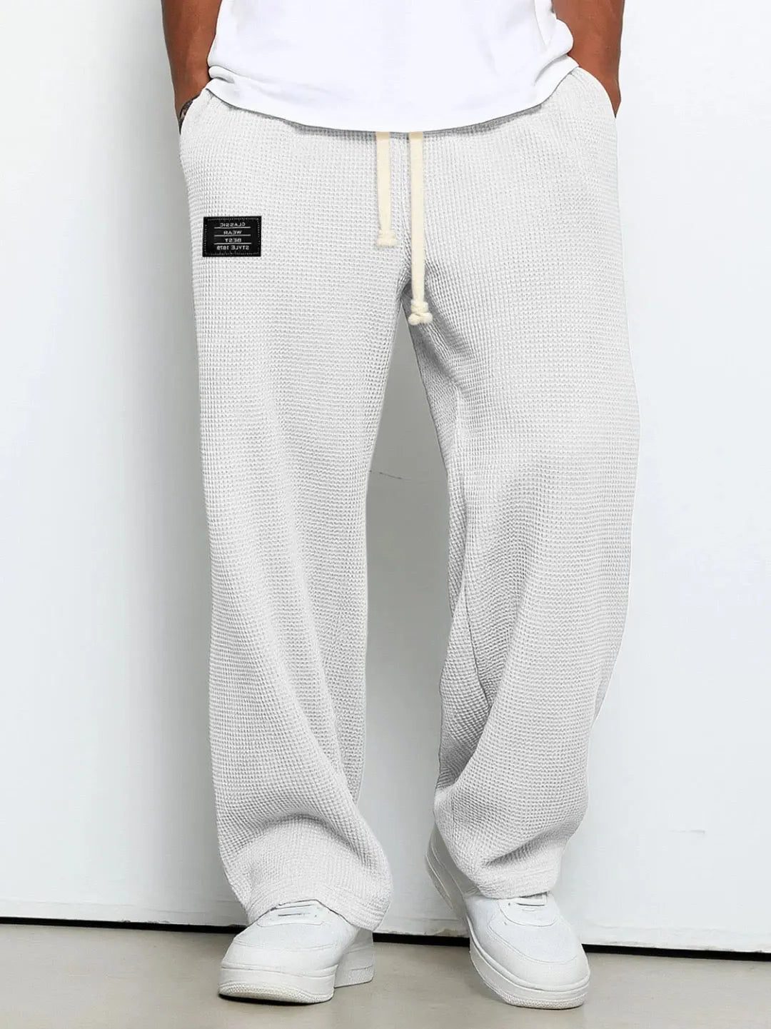 Pantaloni Gamba Larga da Uomo con Coulisse — foto 3