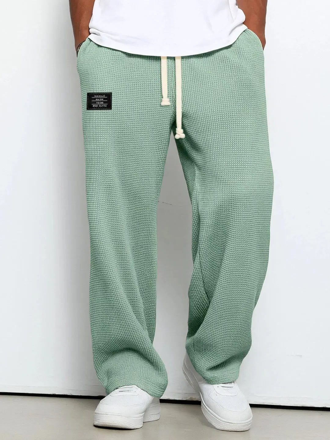 Pantaloni Gamba Larga da Uomo con Coulisse — foto 6