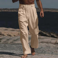Pantaloni Eleganti da Uomo Gamba Larga
