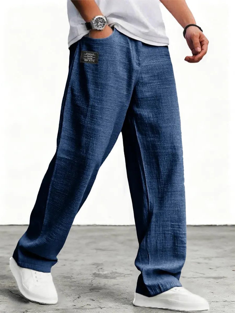 Pantaloni Ampi da Uomo Gamba Larga — foto 2