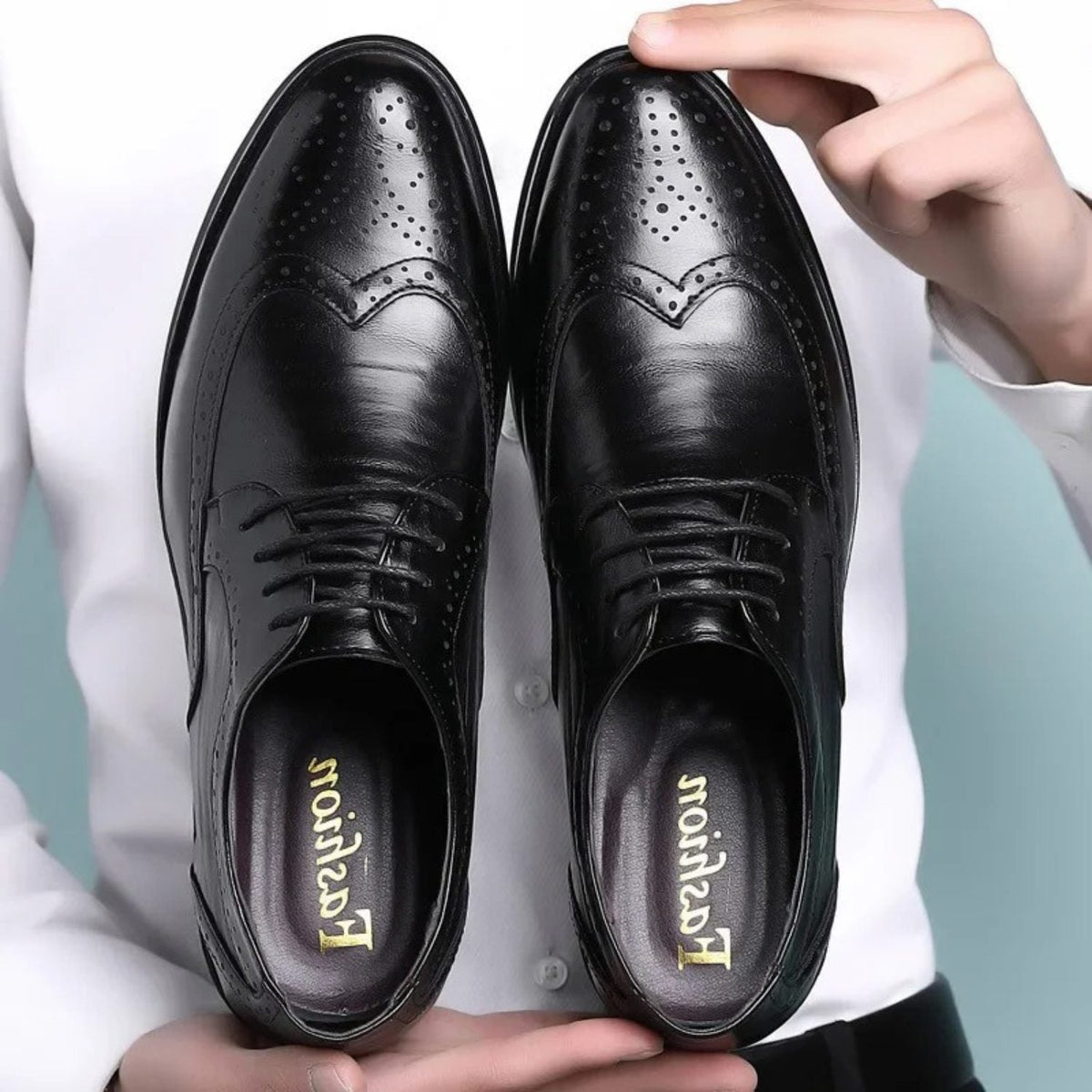 Oxford da Uomo Punta a Fioretto Classica