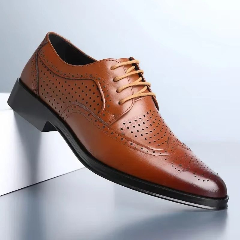 Oxford da Uomo Punta a Fioretto Classica — foto 2