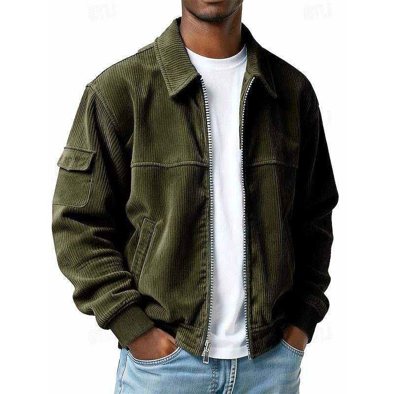 Giacca Blouson da Uomo con Tasche Cargo — foto 2