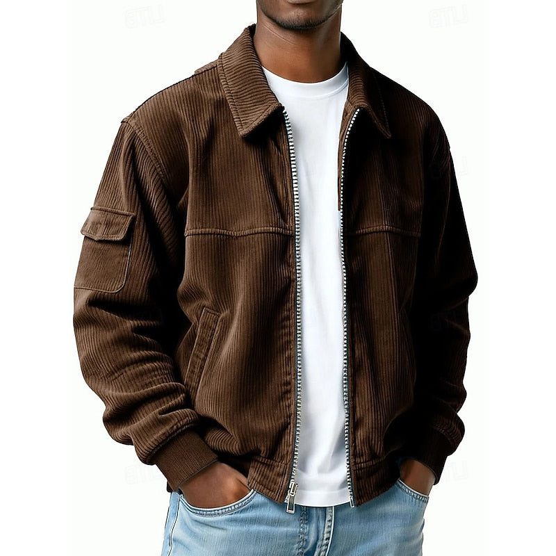 Giacca Blouson da Uomo con Tasche Cargo — foto 3