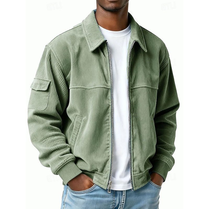 Giacca Blouson da Uomo con Tasche Cargo — foto 4