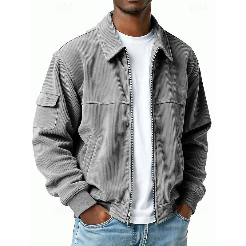 Giacca Blouson da Uomo con Tasche Cargo — foto 6