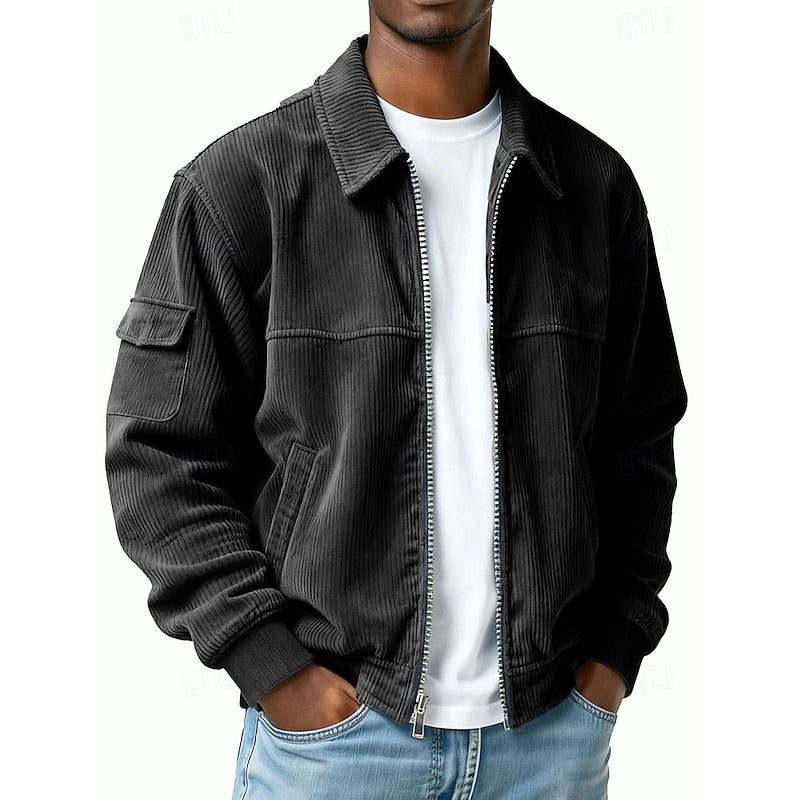 Giacca Blouson da Uomo con Tasche Cargo — foto 8