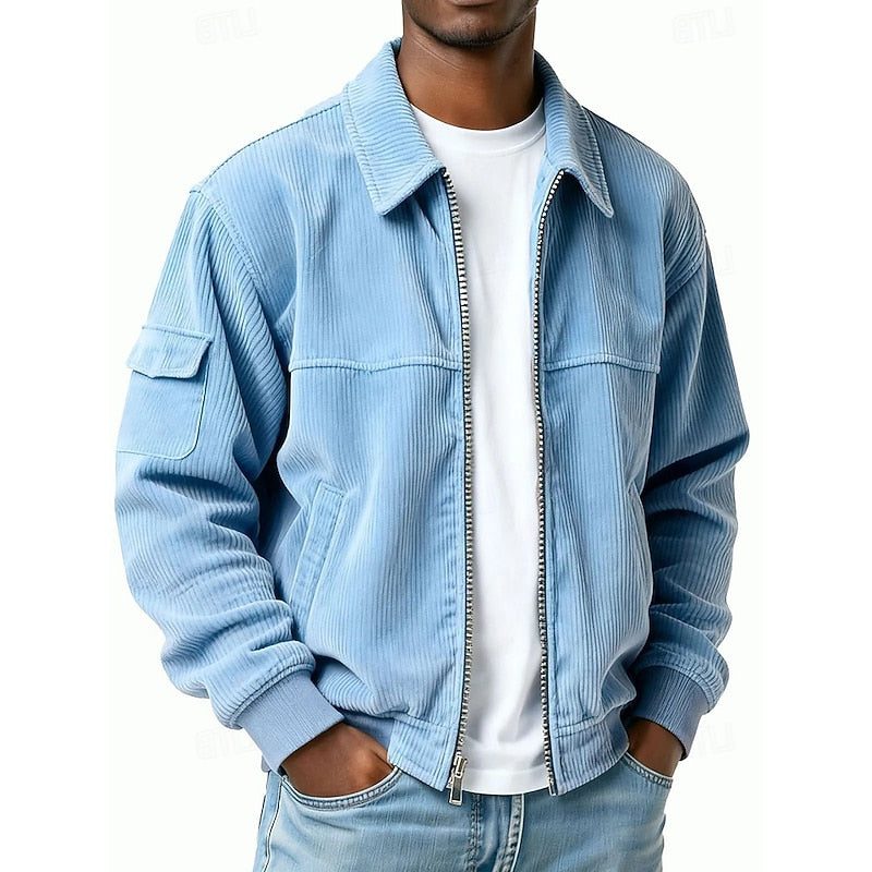 Giacca Blouson da Uomo con Tasche Cargo — foto 9